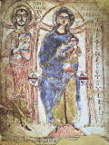 Livre-des-Homelies-Vierge-allaitante-Virgo-Lactans-Fayoum-Egypte-989-90-Londres-British-Museum