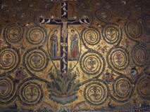 mosaico-iglesia-san-clemente-roma-cristo-siglo-XII