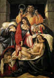 botticelli126 Lamentation over the Dead Christ1495.jpg (272287 bytes)