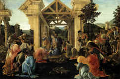 botticelli2 Adoration of the Magi_1481_nationalgallerywashigton3.jpg (340820 bytes)