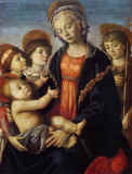botticelli4 The Virgin and Child with Two Angels and the Young St John the Baptist_1465_galleriaacademia.jpg (278805 bytes)