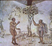 Fresco de la botica de uffem bort de 1547