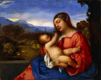 E_Palladio-TizianoTiziano Madonna con Bambino Academia Carrara de Bergamo.jpg (18651 bytes)