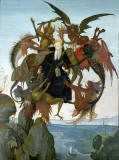 Michelangelo-1487-88-The_Torment_of_Saint_Anthony_Kimbell-Art-Museum