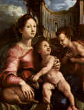 Madonna_gyermek_Szent_Janossal_Galleria Borghese_Giulio Romanoimage118.jpg (53301 bytes)