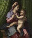 Andrea del sarto virgen con el niño