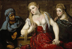 Paris-Bordone-Venetian-Women-at-their-Toilet-1545-Scottish-National-Gallery-Edinburgh.