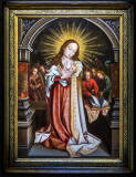 Virgen-Lactante-Por-modelo-de-Bernard-van-Orley-XVI-Catedral-de-Segovia-Sala-de-Pintura
