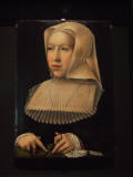 Bernard Van Orley retrato de Margarita de Austria