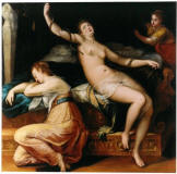 Denys Calvaert, Suicidio di Cleopatra