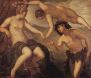 Jacopo_Tintoretto-Bacchus-Venus_and_Ariadne-1576-77