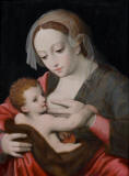 Cornelis-van-Cleve-virgen-leche