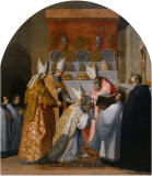 carducho-El papa-Alejandro-III-consagra-a-Antelmo-de-Chignin-como-obispo-de-Belley