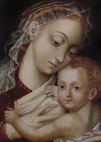 anonimo-principios-XVII-museo-de-osma Virgen de la leche 