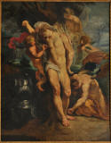 Rubens-San-Sebastiano-curato-dagli-Angeli-galeria-corsini-1608