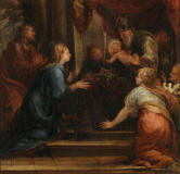 francisco-rizi-1670-La-Presentacion-de-Jesus-en-el-Templo-convento-los-angeles-museo-del-prado