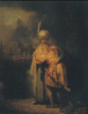 Rembrandt-La-Reconciliacion-de-David+Absalón-1642-Ermitage