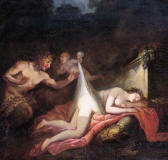 antoine-coipel-Cupido-muestra-a-Venus-dormida