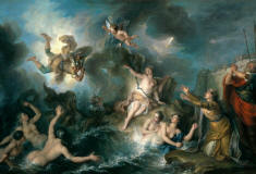 Charles-Antoine-Coypel-Perseus Rescuing Andromeda-1727