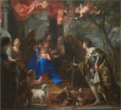 Claudio-Coello-1665-La-Virgen+Ninio+adorados-por-san-Luis-rey-de-Francia