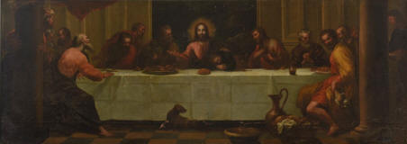 claudio-coello-La-ultima Cena-capuchinos-del-prado-museo-del-prado