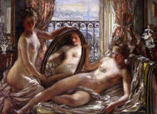 Philip-Wilson-Steer-The-Mirror-1901