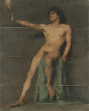 Pascal_Adolphe_Jean_Dagnan-Bouveret-Male_Nude_Study-1914-17-Yale_University