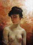 bouchard-portrait-en-buste-de-jeune-femme-1885