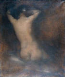 EUGeNE CARRIeRE-1889-nude