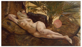 angelo-garino-nude-of-lying-down-female-1930