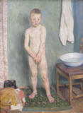Erik_Werenskiold-1907-The_boy_by_the_Washbasin