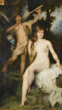 emile-Louis_Foubert-Pan_and_Nymph_in_a_Landscape