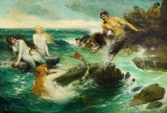 Ferdinand_Leeke-The_Mermaids-1921