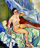 suzanne-valadon-Nude-Seated-Bed-1929