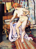 suzanne-valadon-Nude-Standing-front-Curtains-1921