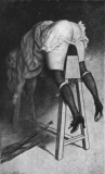 Malteste-1910-Woman_on_Spanking_Bench