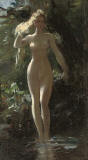 gustave-surand-a-nymph-in-a-woodland-pool-1887