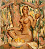 John+Duncan+Fergusson-Nude+With+Oranges+And+Sunlight