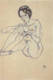 Egon Schiele nude 1914