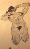 Egon Schiele nude 1917