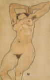 Egon Schiele nude 1918