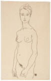Egon Schiele nude 1917
