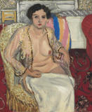 Matisse-1920-Lady-Femme-au-fauteuil-Femme-en-neglige