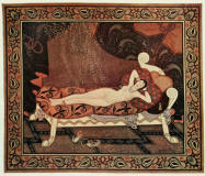 Edmund_Dulac-Danae-Tapestry_panel,_designed_woven_by_Leo_Belmonte-1917