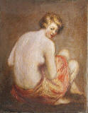 Georges-Van-Houten-Nude-with-an-Orange-Towel