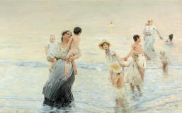Ettore_Tito_July_At_the_Beach-1893-94
