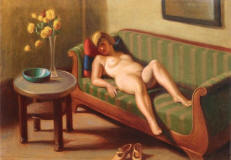 Georg-Scholz-Nude-on-a-Sofa-1928