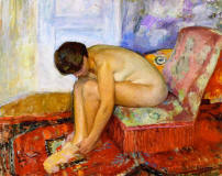 Henri-Lebasque-Female-nude-seated