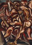 Jackson-Pollock-Naked-Man-with-Knife-1938