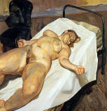 Lucian-Freud-naked-portrait-with-green-chair